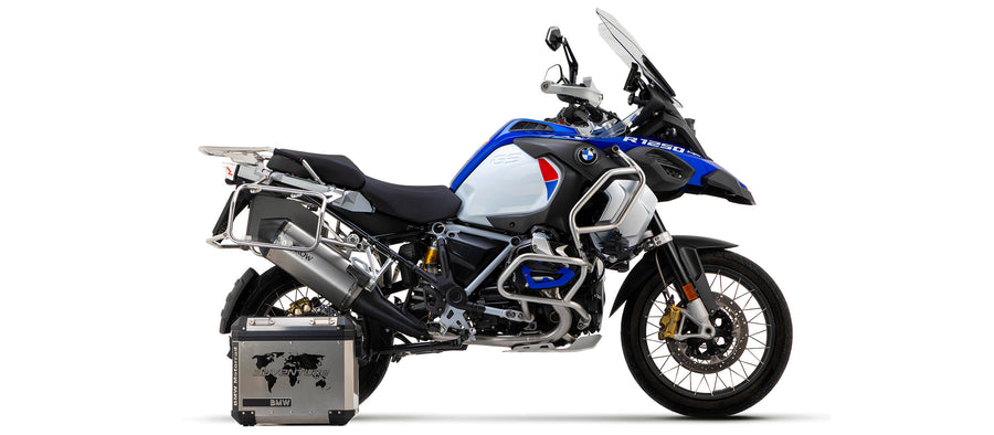 BMW R 1250 GS / Adventure 2019/2024  Stainless steel racing collectors