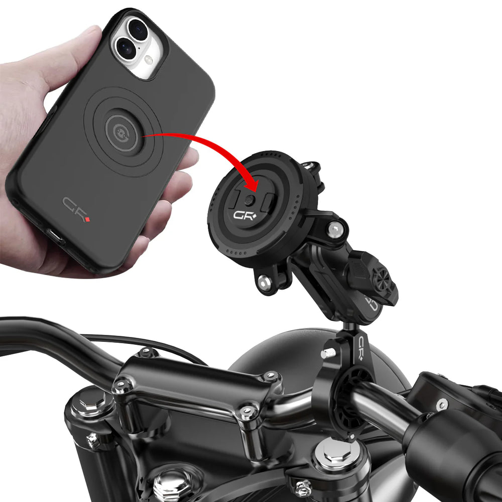 GRXPLORE GR-MT6 Handebar Mount Kit with Vibration Dampener