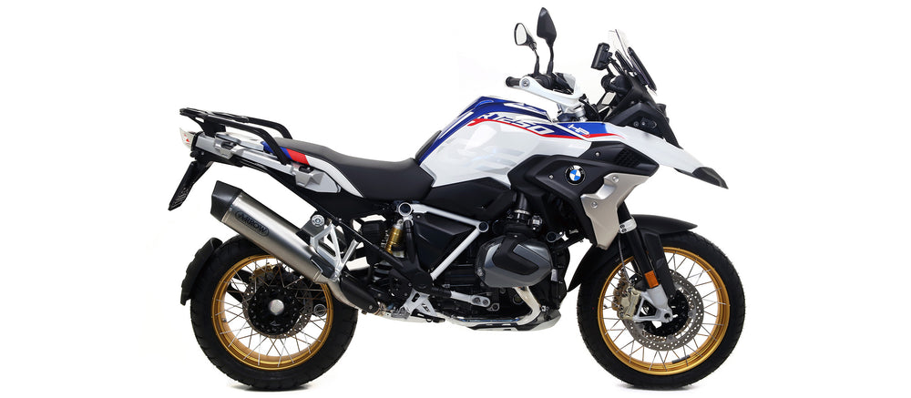 BMW R 1250 GS / Adventure 2019/2024  Maxi Race-Tech titanium silencer with carby end cap