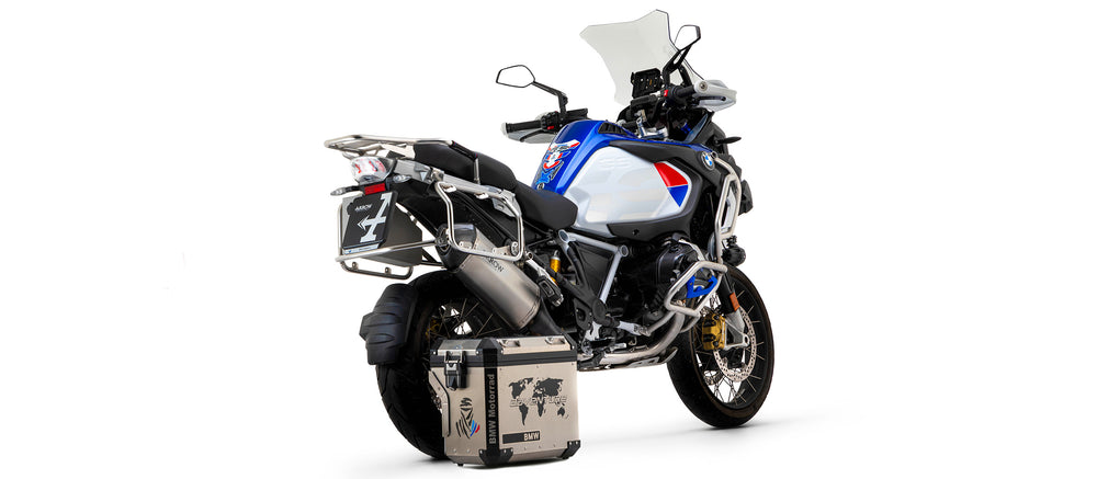 BMW R 1250 GS / Adventure 2019/2024  Stainless steel racing collectors