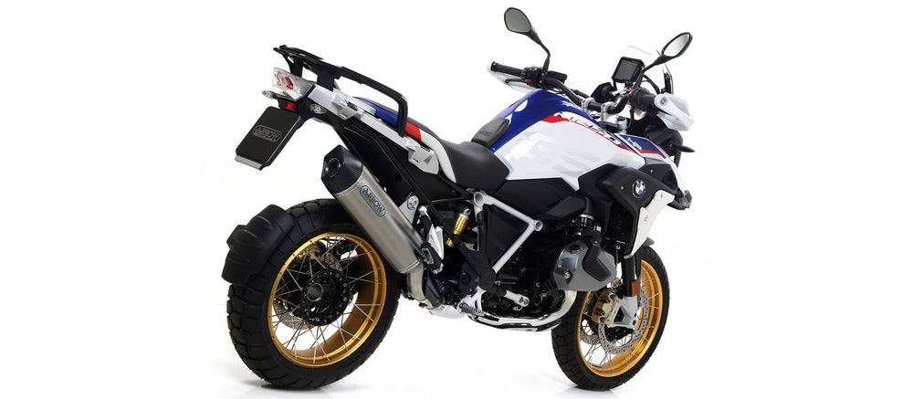 BMW R 1250 GS / Adventure 2019/2024  Maxi Race-Tech titanium silencer with carby end cap