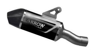 BMW R1300 GS Adventure Race Evo Carbon End Cap Aluminium Dark