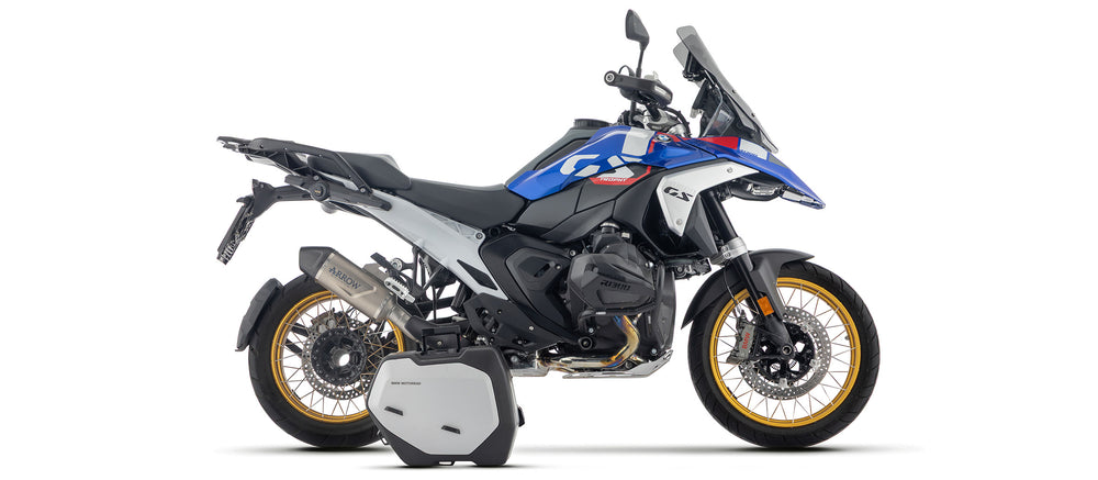 BMW R1300 GS Adventure Race Evo Carbon End Cap Aluminium