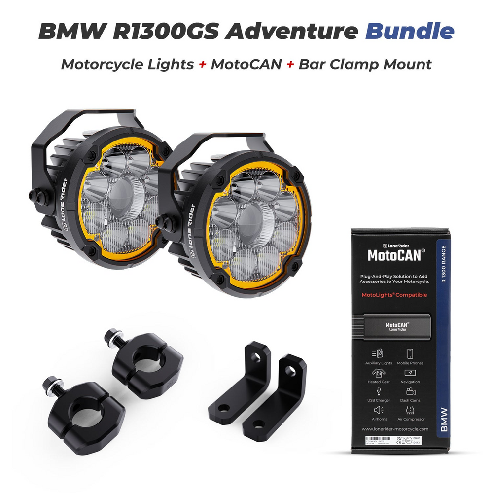 Motorcycle Lights – The World’s Smartest Motorcycle Auxiliary Lighting System