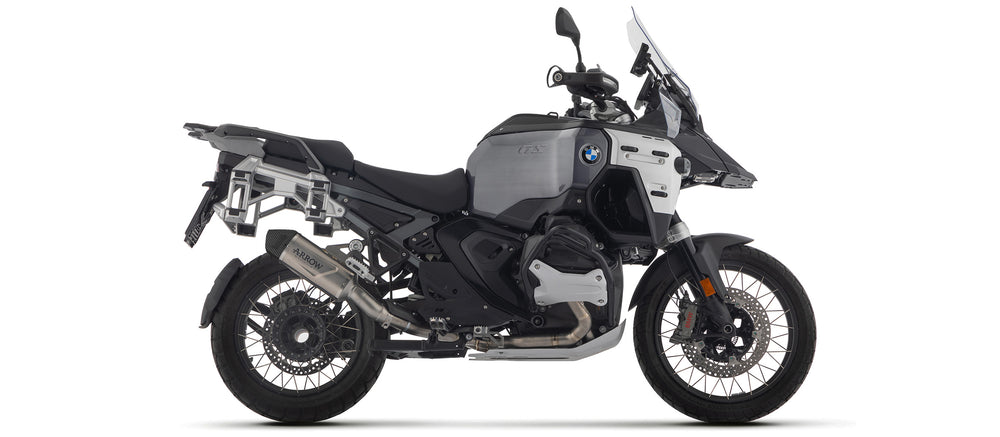 BMW R1300 GS/Adventure Indy Race Evo Carbon End Cap Titanium