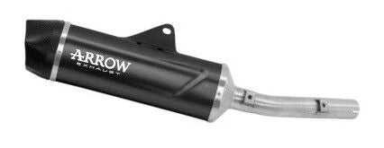Yamaha Tenere 2021/24 Indy Race EVO aluminium "Dark" silencer with carby end cap